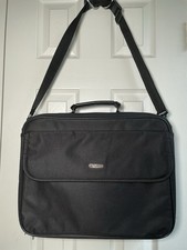 Targus Black Padded Laptop Shoulder Messenger Bag