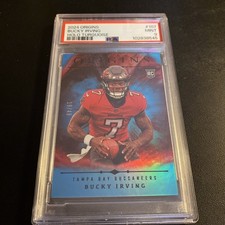 2024 Panini Origins - Rookies Bucky Irving #107 Holo Turquoise /49 (RC)