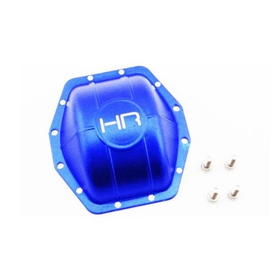Hot Racing YET12CS06 Blue Aluminum AR60 Diff Cover: Axial Wraith, 1/10 Yeti