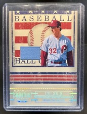 2005 Donruss Signature Steve Carlton Hall of Fame Material Jersey #HOF-16