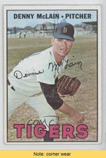 1967 Topps Denny McLain #420 READ 0b3
