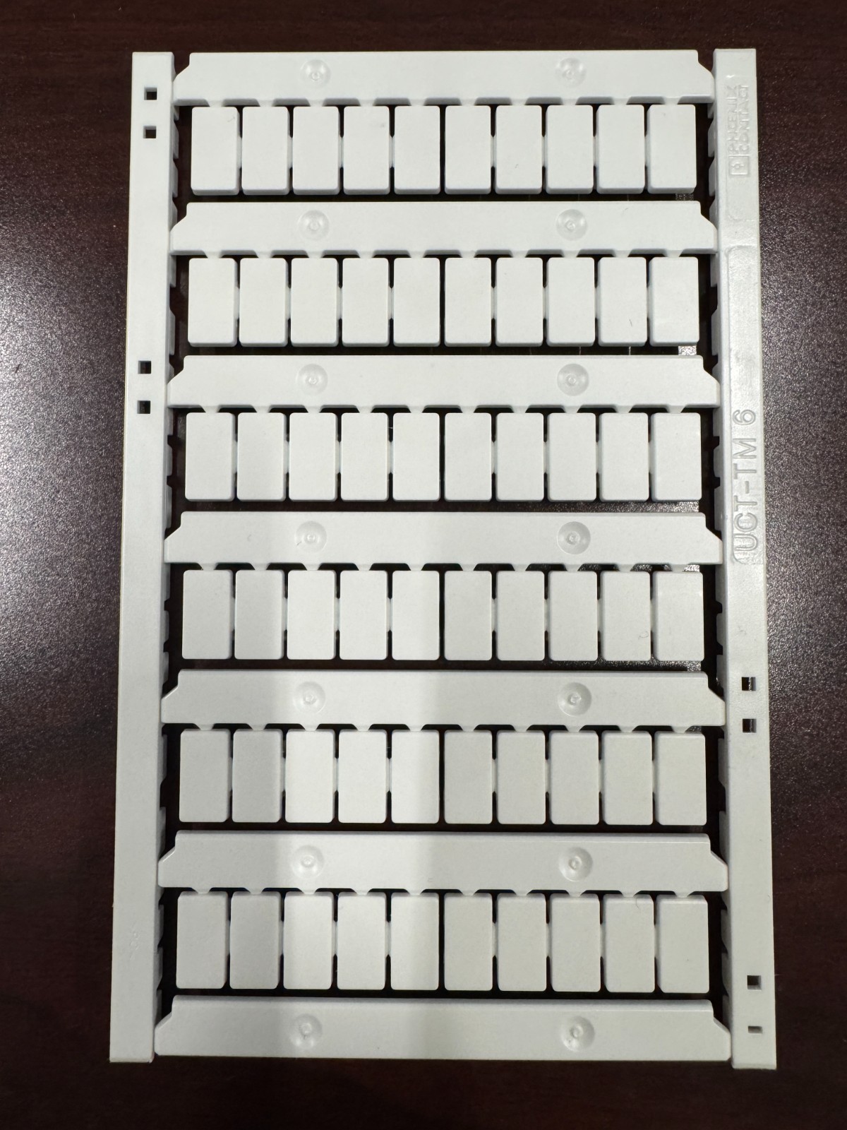 Phoenix Contact UCT-TM 6 Terminal Marker Strip Card 0828736 New Unused