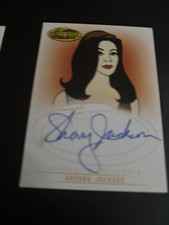 2005 STAR TREK TOS ART & IMAGES SHERRY JACKSON AUTOGRAPH  AUTO CARD A22 *CORNER*