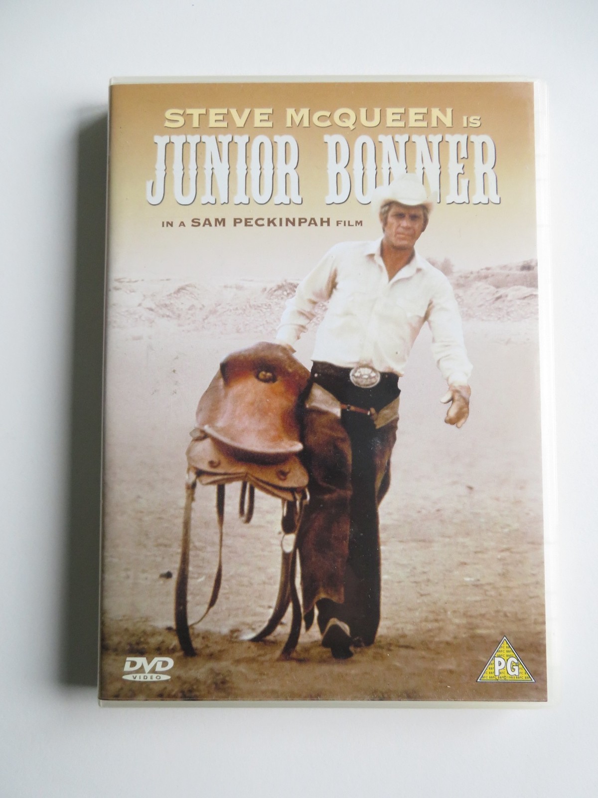 JUNIOR BONNER (DVD) STEVE MCQUEEN ROBERT PRESTON 1972 REGION 2