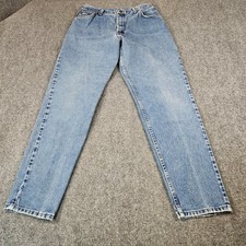 Wrangler For Women Vintage High Waisted Straight Leg Jeans Blue Denim D820-034