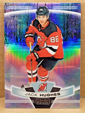 2019-20 O-Pee-Chee Platinum Jack Hughes Pond Hockey #200 Marquee Rookie SSP