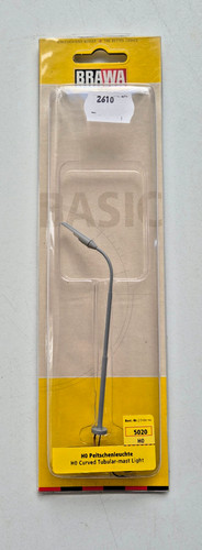 Brawa H0 5020 lámpara de látigo lámpara de calle altura 105 mm en embalaje original nuevo/2510 | Zustand: Neu