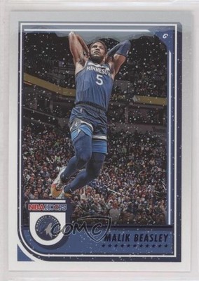 2022-23 Panini NBA Hoops Purple Winter Malik Beasley #197 3a3