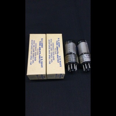 NOS MATCHED PAIR TUNG SOL JAN CTL 6SJ7GT VT 116A Audio Vacuum Tubes B.9901
