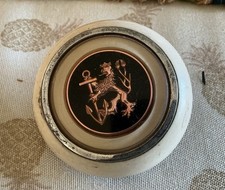 Vintage Original Petri Dsseldorf Horn Button Lion Anchor Vw Beetle Oval Bug Bus