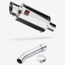 Motorcycle Lextek YP4 S/Steel Exhaust with Link Pipe for Yamaha FZ1 (06-15) NEW