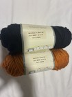 Yarn Bee True Colors Bulky 5 Acrylic Twisted Yarn Black/Orange Lot of 2 Skeins — photo 4