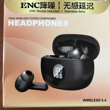 True Wireless Earbuds Bluetooth 5.3 with Microphone, TWS Ear-Buds