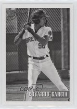 2021 Bowman Heritage Prospects Black & White Eduardo Garcia #127 0m4q