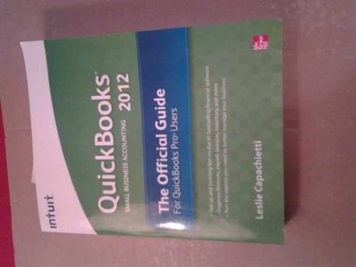 QuickBooks 2012 The Official - Paperback, by Capachietti Leslie - Acceptable