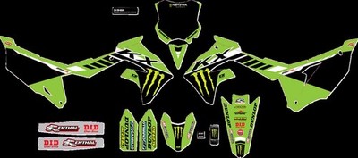 Dcor Visuals 20-20-664 Team Graphic Kit - Black