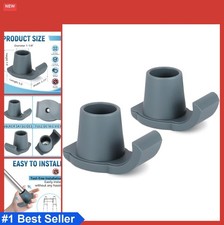 Walker Ski Glides 2 Pack Universal Fit for 1-1/8 Inch Tubing Smooth Glide