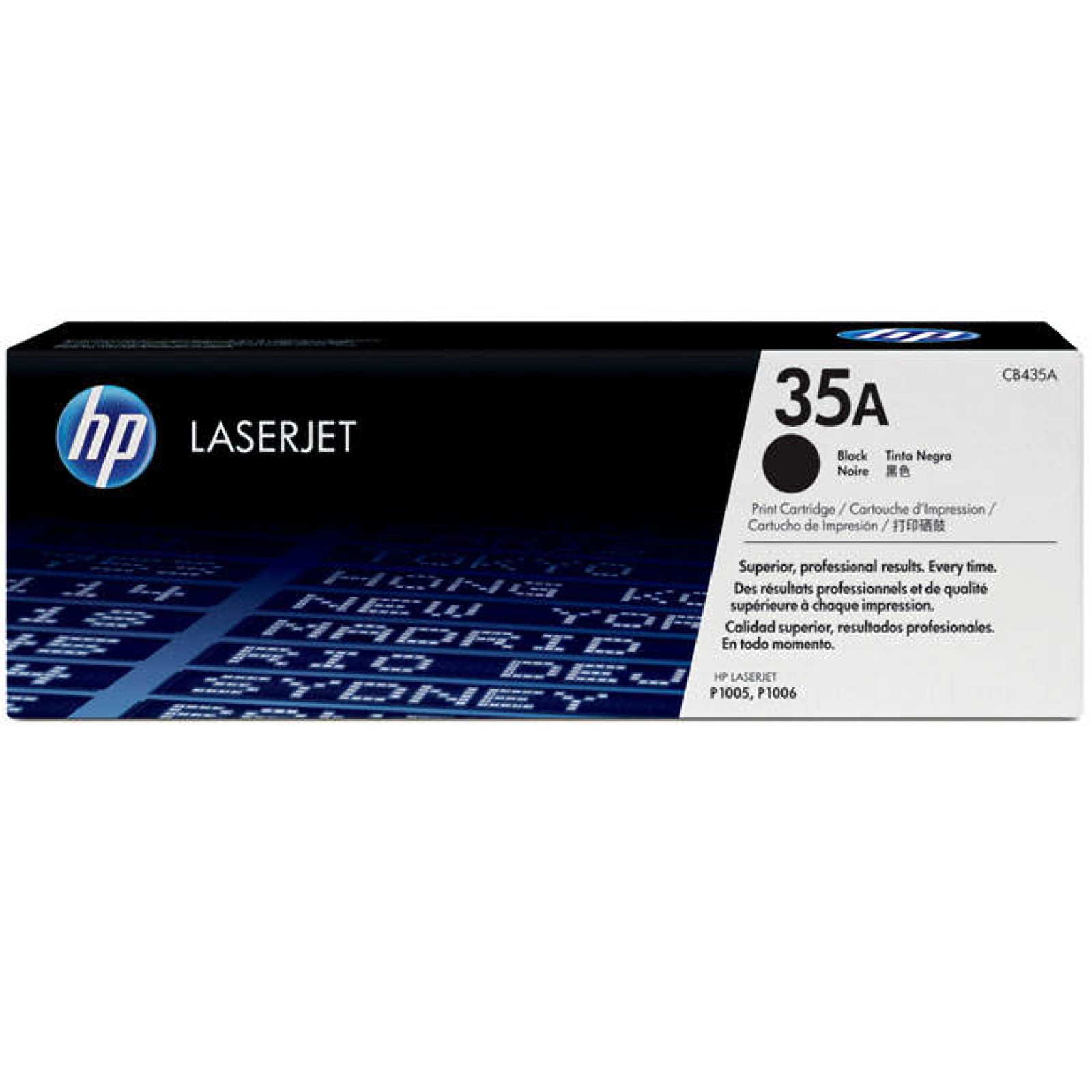 Original HP 35A Black Toner Cartridge (CB435A)