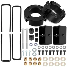 3" Front & 3" Rear Leveling Lift Kit + Drop Kit For 2007-2021 Toyota Tundra 4WD