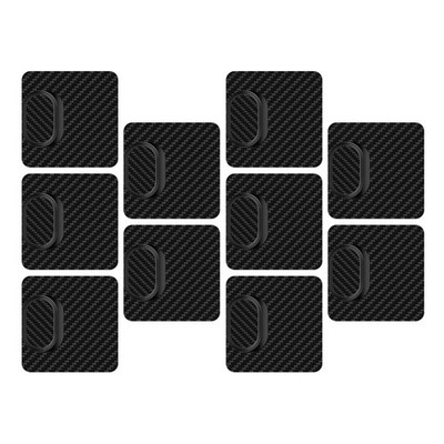 10PCS Car Foot Pad Clip Floor Carpet Grippers Self-adhesive Holder Fixed Sticker