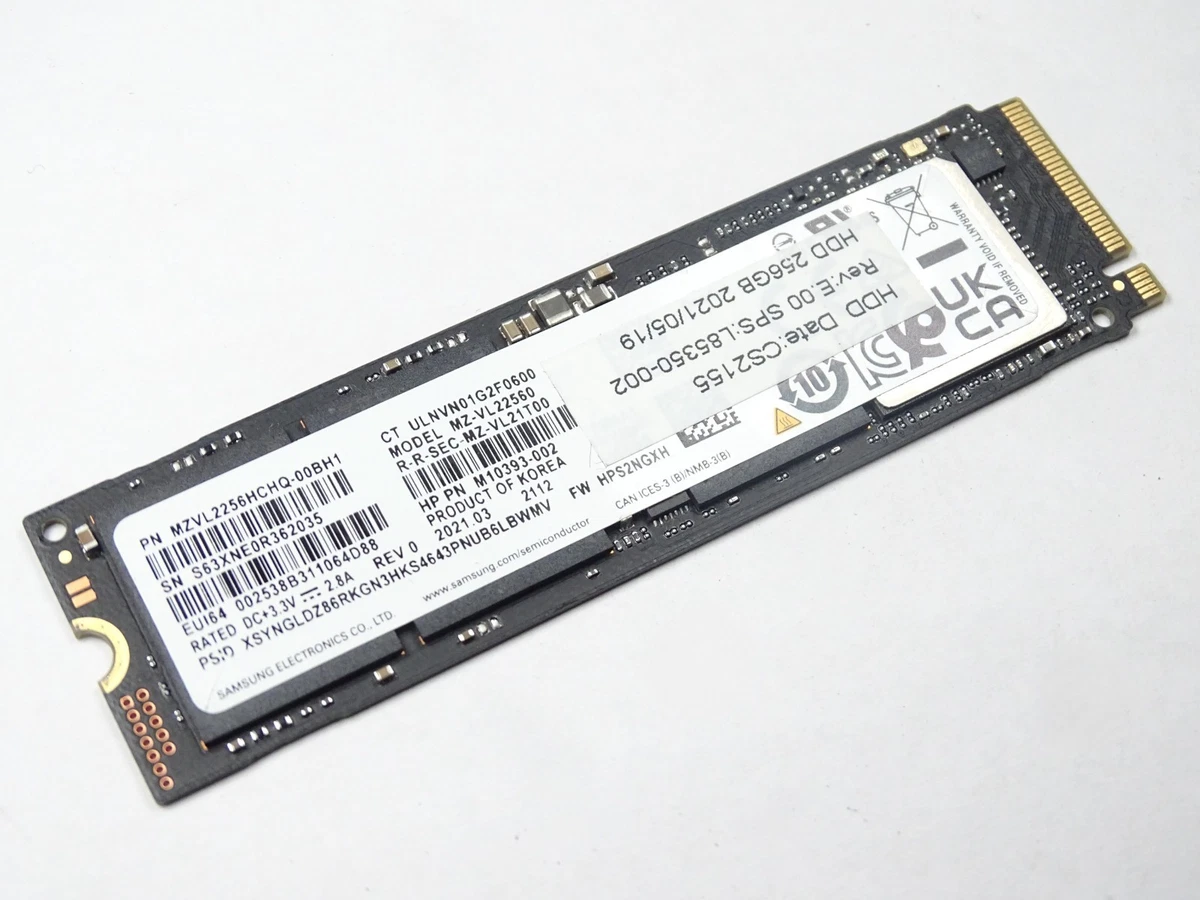 Samsung M.2 Interface 256 GB Solid State Drives for sale | eBay