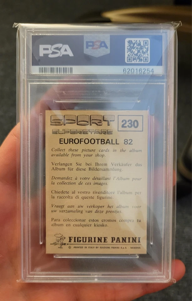 Panini Diego Maradona Sport Superstars 1981 PSA 5 Argentina #230 MUY LIMPIO ⚽️  Foto 4 de 4