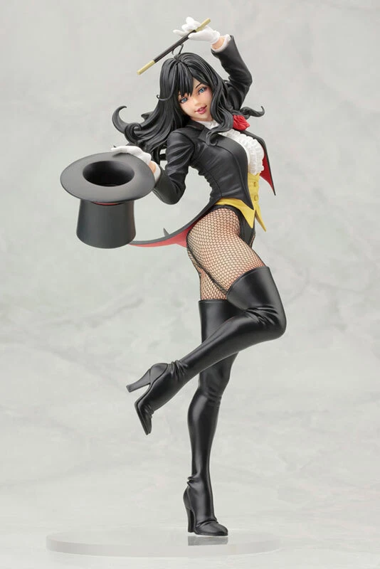 Anime Superhéroe Película Cosplay Zatanna Zatara 1/7 PVC Figura Modelo En Stock NUEVO Foto 2 de 4