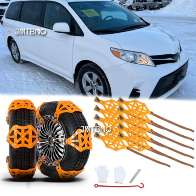10 PCS Snow Anti Slip Tire Chains Emergency Car SUV Truck ATV