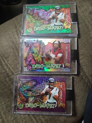 CJ Stroud Dino-might 3 Card Lot