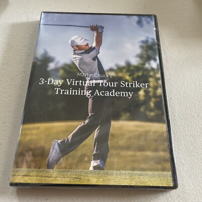 Martin Chuck Virtual Tour Striker Training Academy - (3 DVD) Golf Instructional