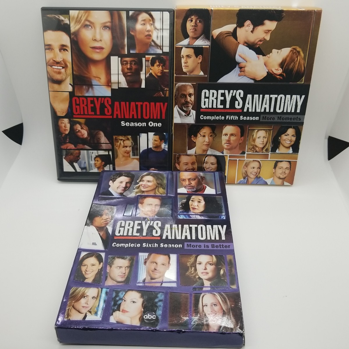 GREY'S ANATOMY DVD(1〜10)※限定値下げ中6/28に戻します GREY'S ANATOMY Season Three 7-Disc Set - メルカリ