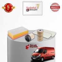 Kit Wartung 4 Filter Renault Master 2.3 DCI 92KW 125CV Ab 2010