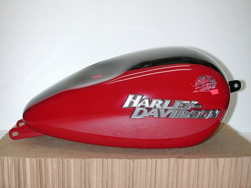 Black Motorcycle Fuel Gas Tank 