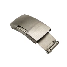 12~24mm Watch Strap Deployment Buckle Clasp Push Button Fit Strap Band Bracelet