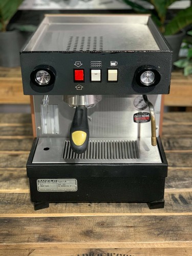 RANCILIO TYPE L6 1 GROUP BLACK & BROWN ESPRESSO COFFEE MACHINE DOMESTIC HOME BAR - Picture 6 of 12