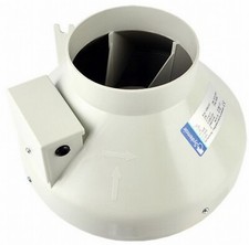 Inline Silent RVK/LTI small extraction fan 125mm 5" 225m3 / hour