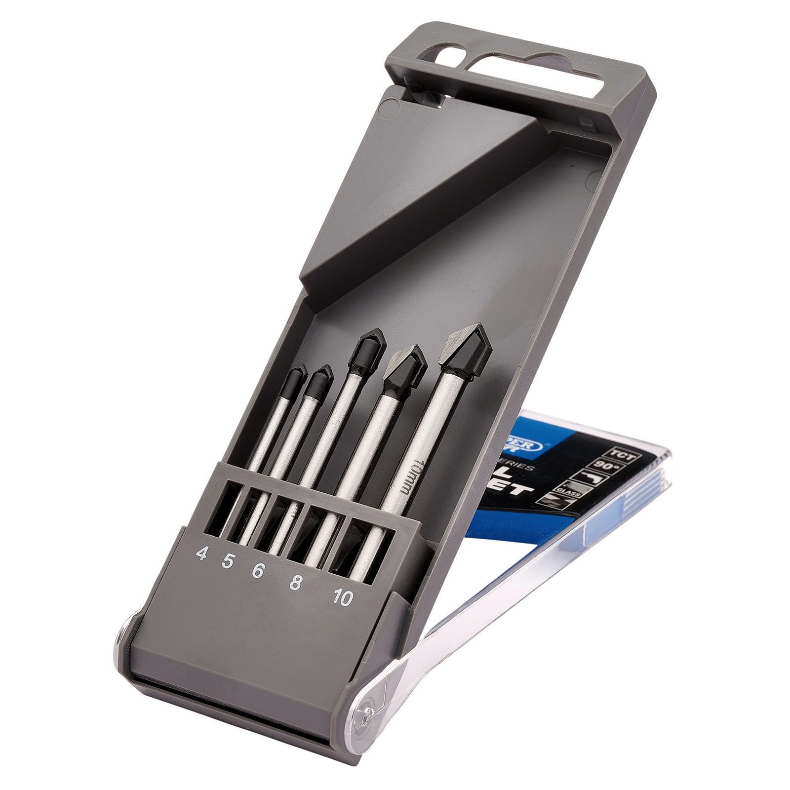Draper Expert 5 Piece TCT Ceramic Tile Drill Bit Set - Image 2