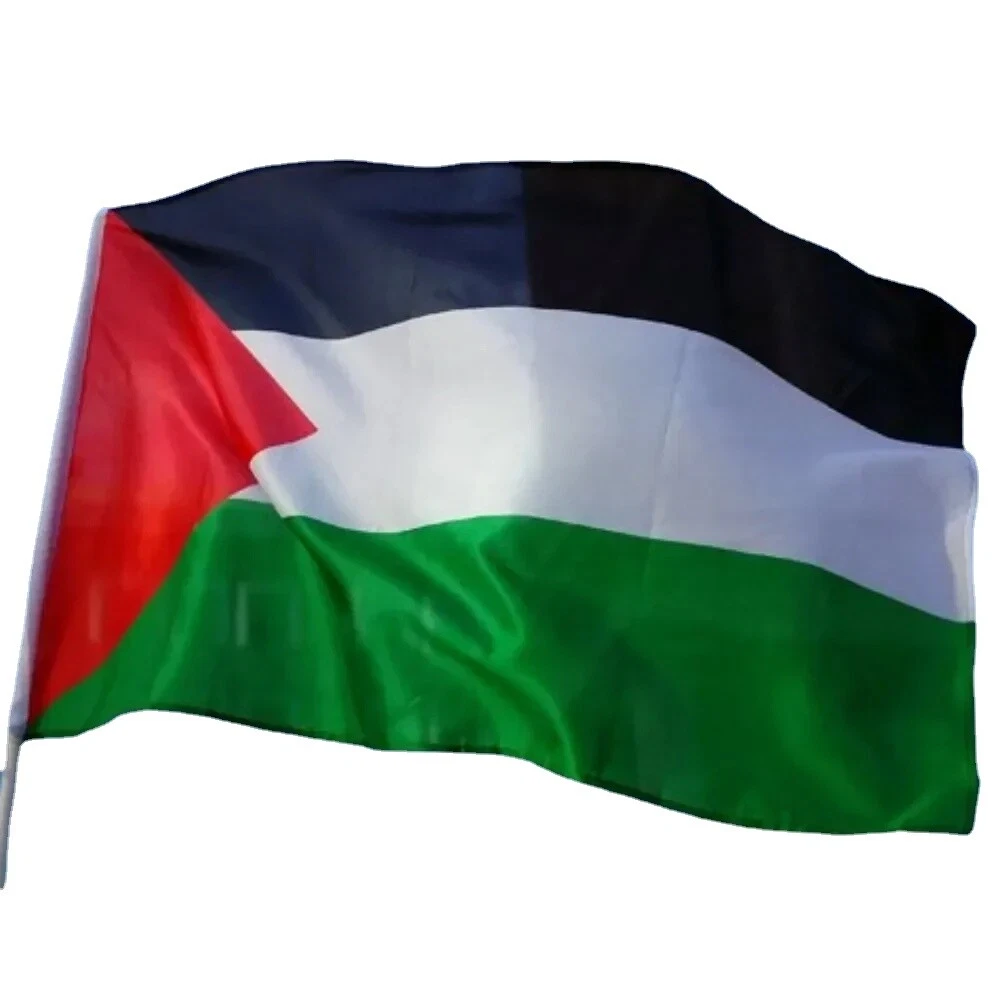 Large Palestine Flag Polyester Palestinian National Flags 150cm x