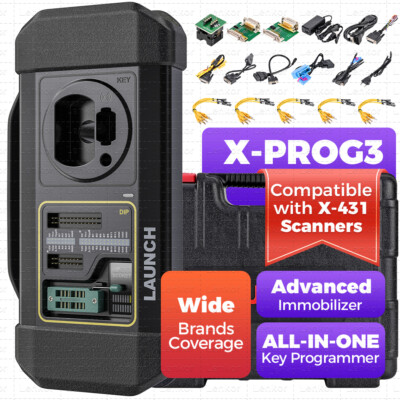 LAUNCH X431 X-PROG 3 Car Key Programmer Immobilizer Tool Smart Keys Remote IMMO
