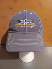 Blue Devil Racing Baseball Hat Shasta Wear Blue Adjustable Strapback