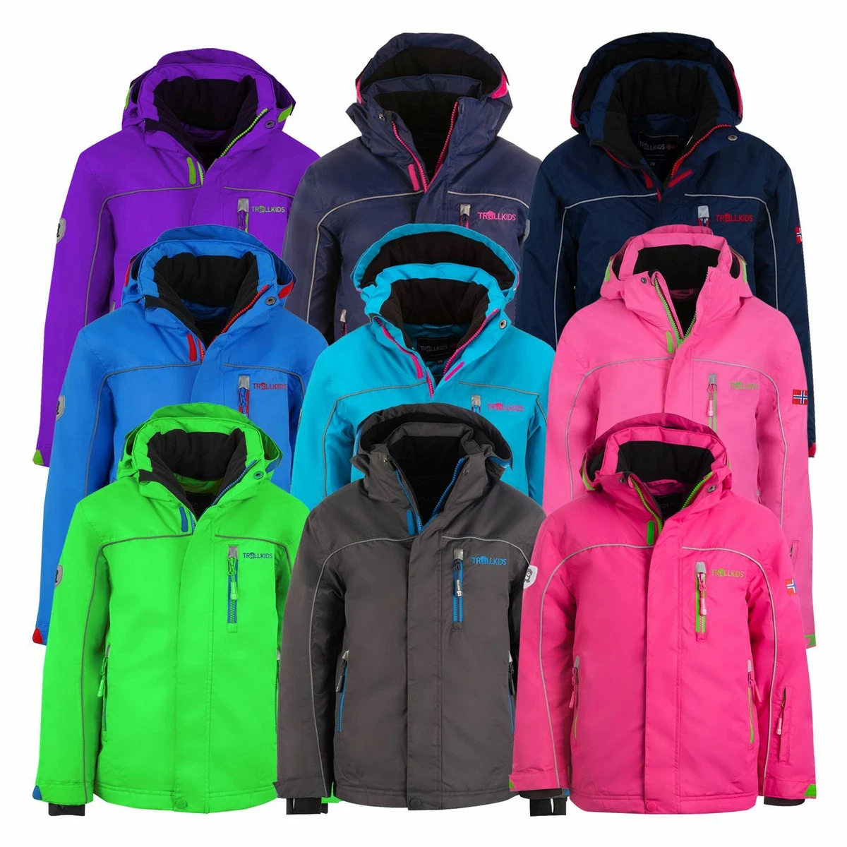 Trollkids holmenkollen skijacke Clearance