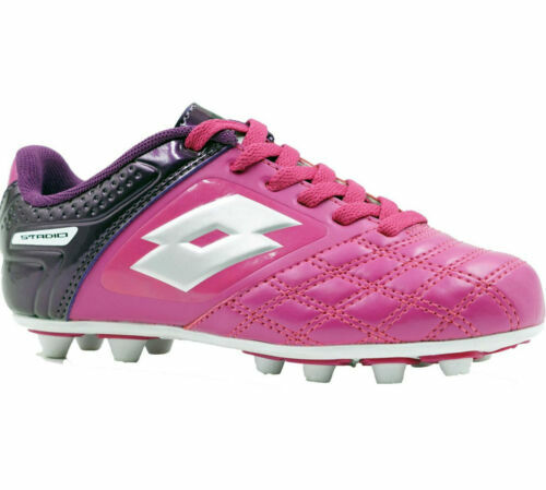 Crampons De Foot Lotto Forza Elite 3 JR Pour Jeunes Filles - Taille 3, Multicolore