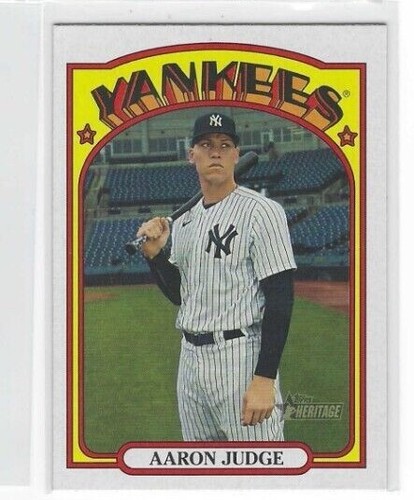 Aaron Judge Yankees pick your card 2018-2024 base cards inserts parallels - Picture 70 of 80