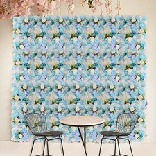 6pcs Artificial Flower Wall Panel Indoor Outdoor Flower Wall Panel Wedding Decor