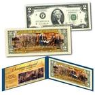 2026 Semiquincentennial USA 250th Anniversary July 4 DOI $2 Bill '76 Stamp Strip