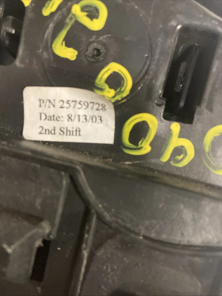 Cadillac CTS 2005-2007 OEM MANIJA DE PUERTA INTERIOR LADO DEL PASAJERO DELANTERO DERECHO Foto 3 de 3