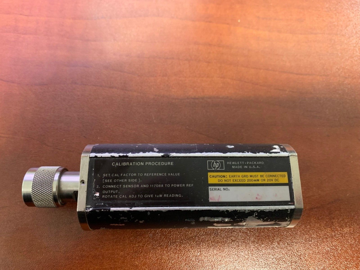 HP 8484A Power Sensor 10 MHZ - 18 GHZ Empfänger
