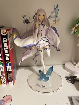 AUTHENTIC REZERO EMILIA 1/8 SCALE PRE PAINTED FIGURE JAPAN