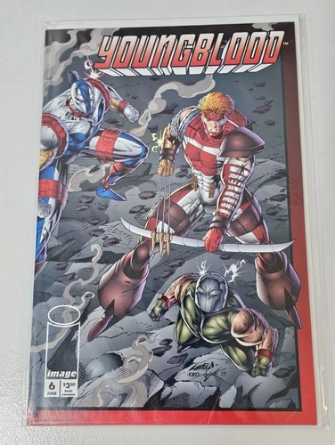 Rob Liefeld Youngblood 1st Explosive Issue Image Comic (Rare) + Other Comics Lot - Picture 5 of 8