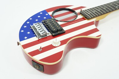 Fernandes ZO-3P NOMAD USA American Flag Built-in Amp travel Fernandes ZO-3P NOMAD USA American Flag Built-in Amp travel